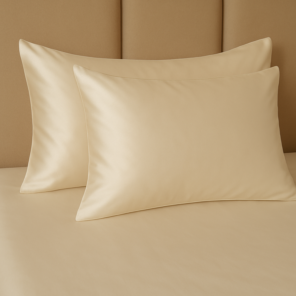Pure Mulberry Silk Champagne Pillowcase
