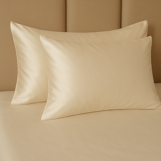 Pure Mulberry Silk Champagne Pillowcase